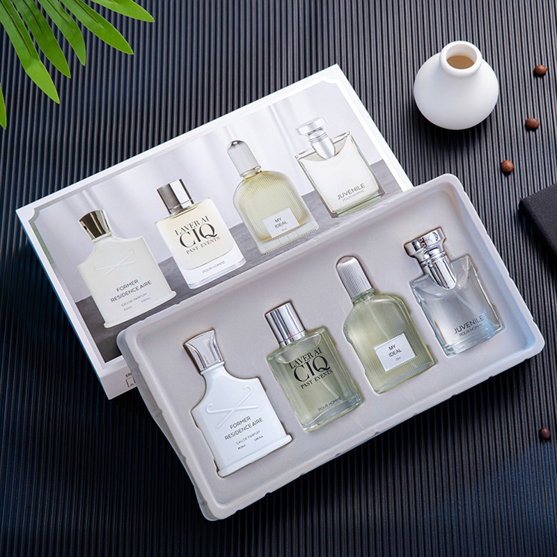Men's Fragrance Lasting Fragrance Silver Spring Perfume gift box set 4 ...