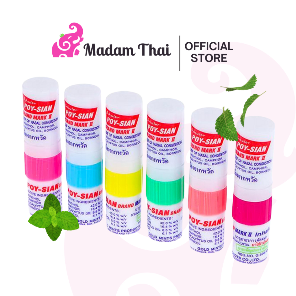 POY-SIAN 2in1 Inhaler Thailand 100% AUTHENTIC | Shopee Philippines