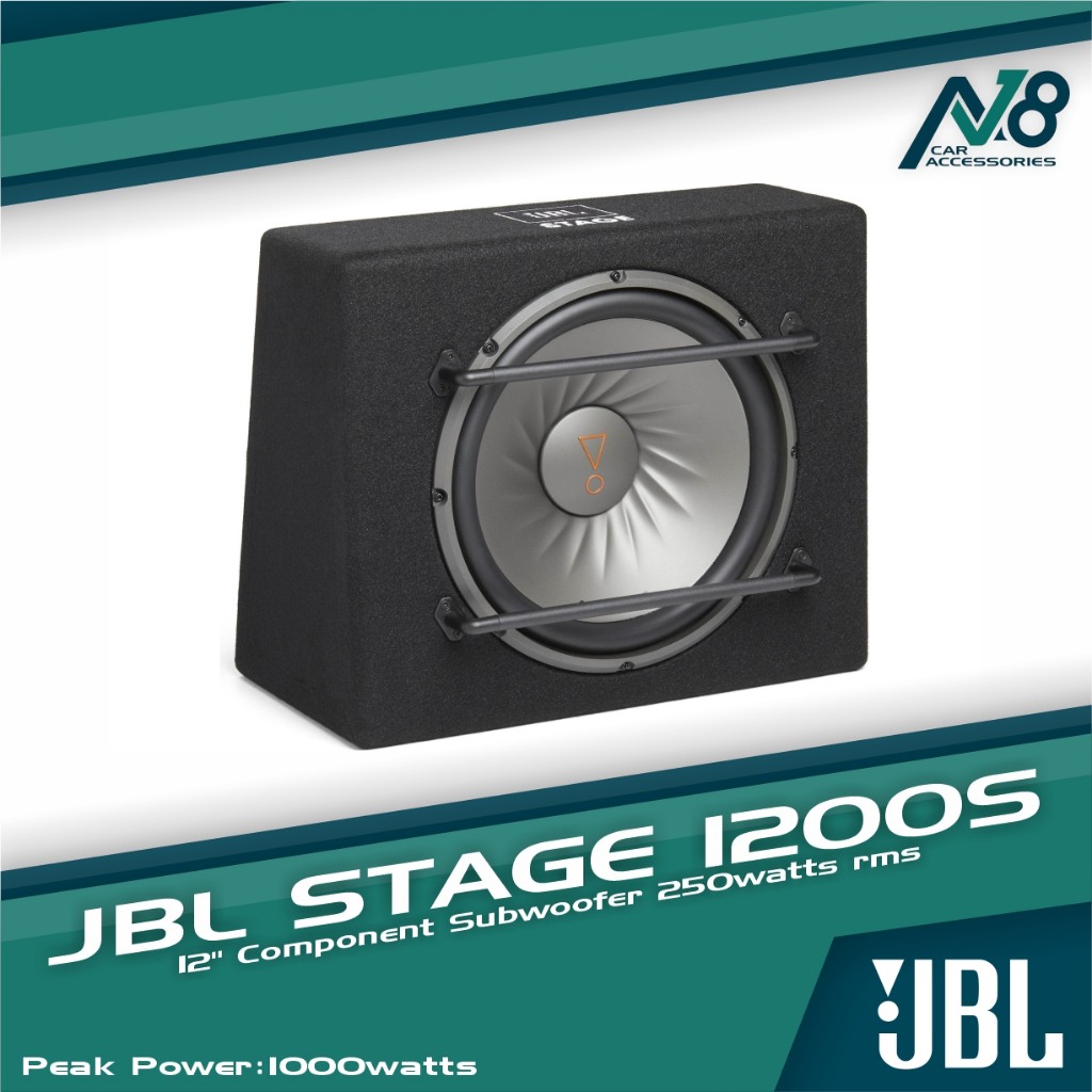 JBL Stage 1200S Sealed enclosure with one 12" subwoofer Genuine Shopee Philippines