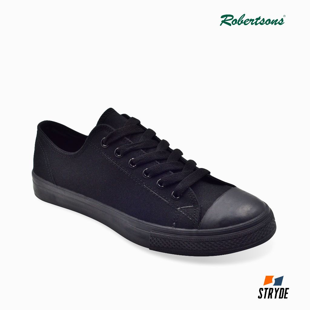 Robertsons Canvas Lace Up Shoes Jielo | Shopee Philippines