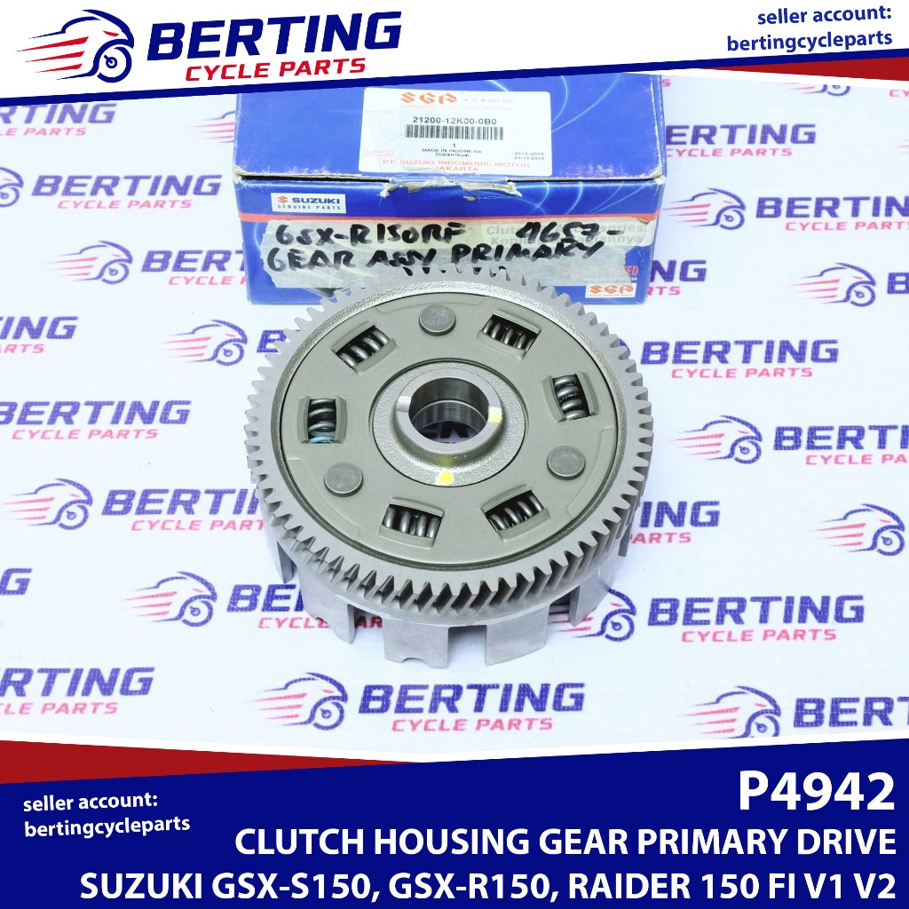 SGP CLUTCH HOUSING Suzuki Raider 150 FI V1 V2 GSX-S150 GSX-R150 Genuine ...