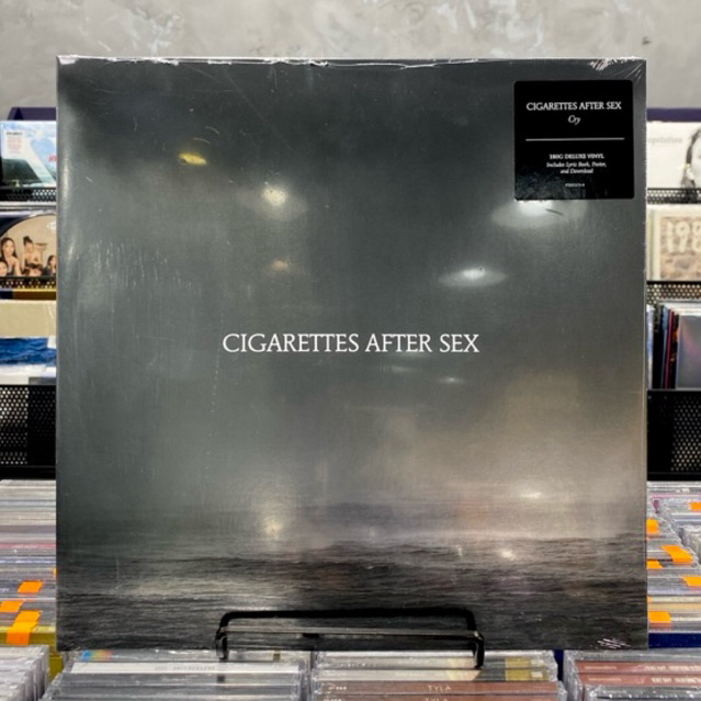 Cigarettes After Sex Cry Deluxe Vinyl Black 2lp Shopee Philippines