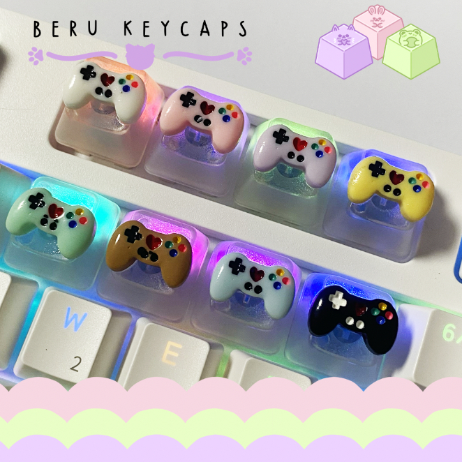 Mini Game Console custom artisan keycaps for mechanical and membrane ...