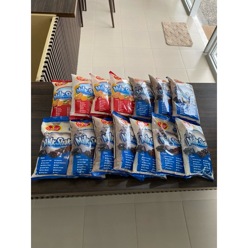 Injoy Milk Shake Frozen Milk Dessert Powder Mix 1kg | Shopee Philippines