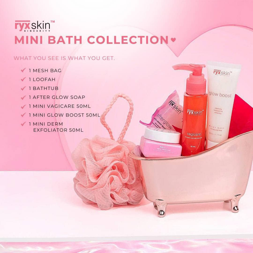 Ryx Skin Mini Bath Collection (Limited Edition) | Shopee Philippines