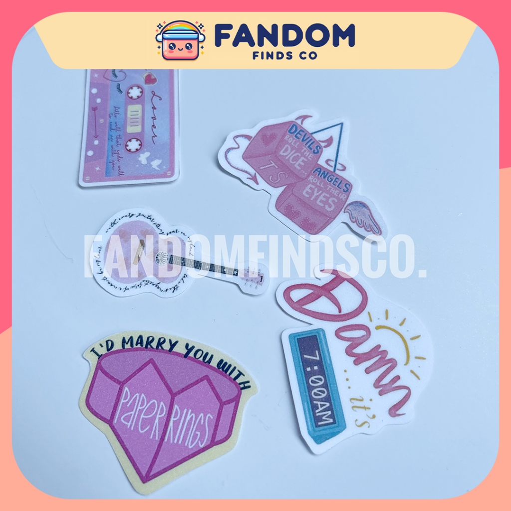 Taylor Swift Vinyl Sticker Set | Shopee Philippines
