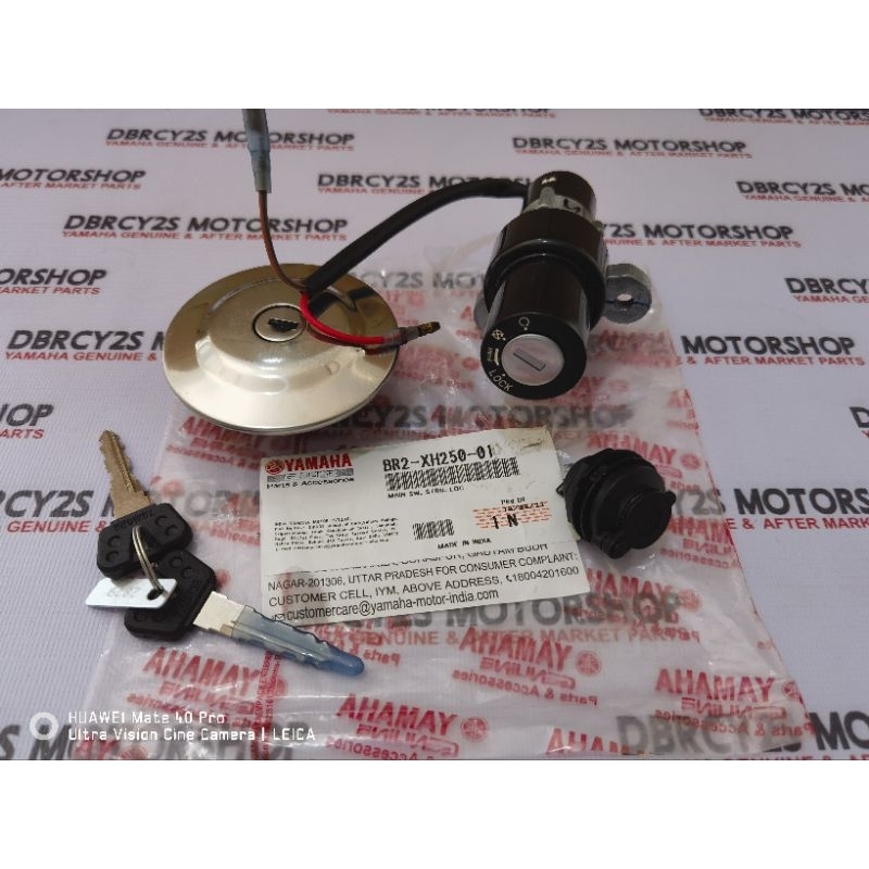 YAMAHA GENUINE MAIN SWITCH ASSY YTX 125 (BR2 XH250 01) | Shopee Philippines