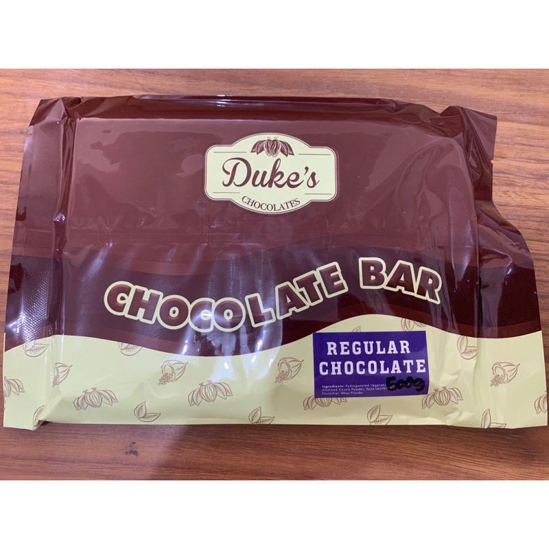 Dukes Regular chocolate Bar 500g | Shopee Philippines