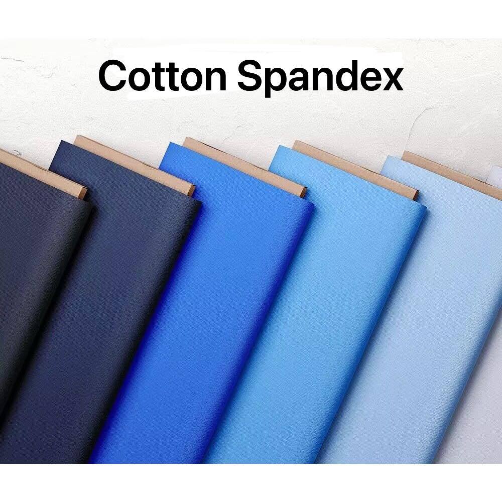 Cotton Spandex plain color per yard new colors | Shopee Philippines