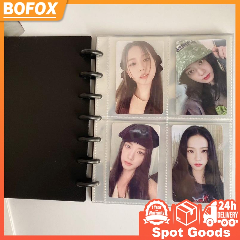 7 Ring Photocard Binder Loose Leaf Filler Transparent Binder Inner ...