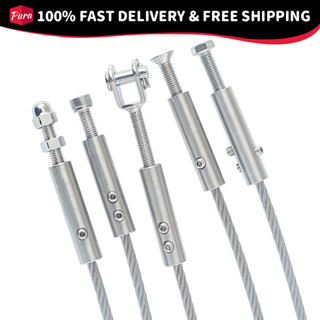 1pcs 6mm Wire Rope Joint Lock Buckle 304 Stainless Steel Adjustable ...