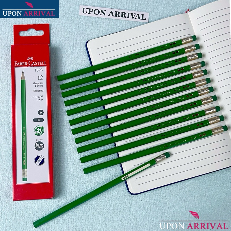 VINTAGE FABER-CASTELL 884 GREEN STRIPE FOUNTAIN PEN ORIGINAL