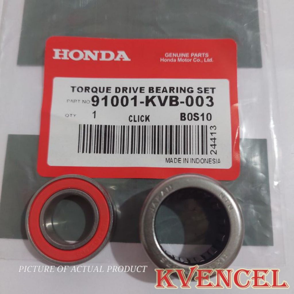 [KV] Honda Click 125/150 TORQUE DRIVE BEARING SET 91001-KVB-003 ...