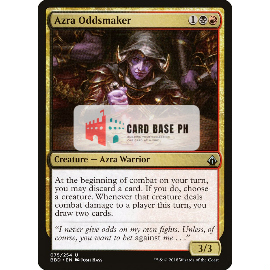 Azra Oddsmaker - Magic the Gathering Trading Card | Shopee Philippines