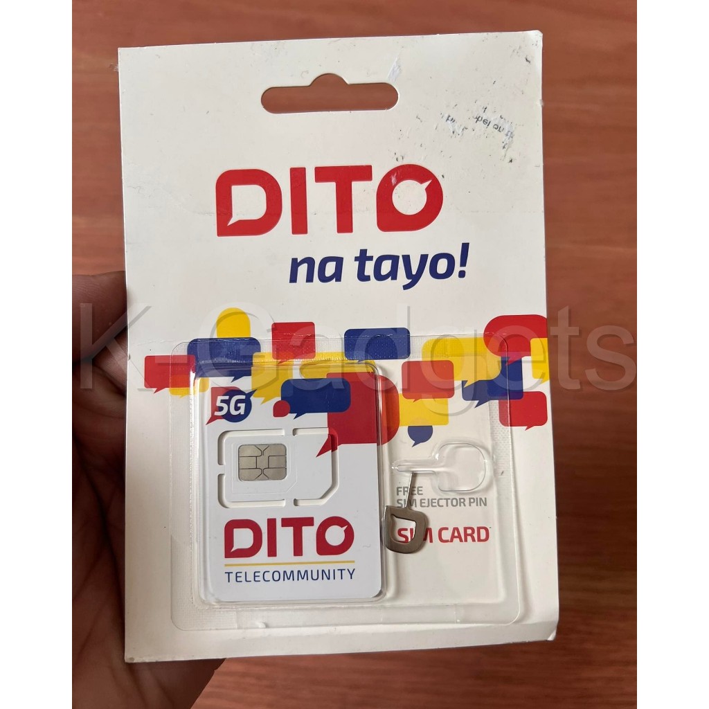 DITO 5G Simcard Unli Text and Call - with FREE 3GB | Shopee Philippines