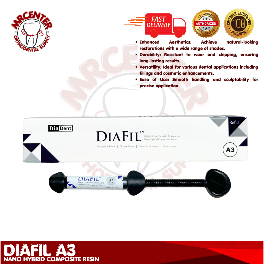 MrCenter03 Achieve Precision with Diafil Light Cured Radiopaque