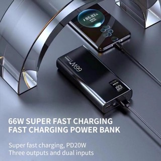 Powerbank Heavy Duty Original K7 PD66W Fast Charging 4 Outputs And 3 ...