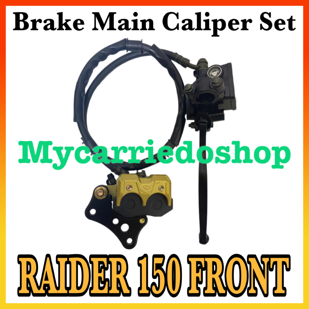 Motorcycle Front Brake Master Assy With Caliper Set For Suzuki Raider ...