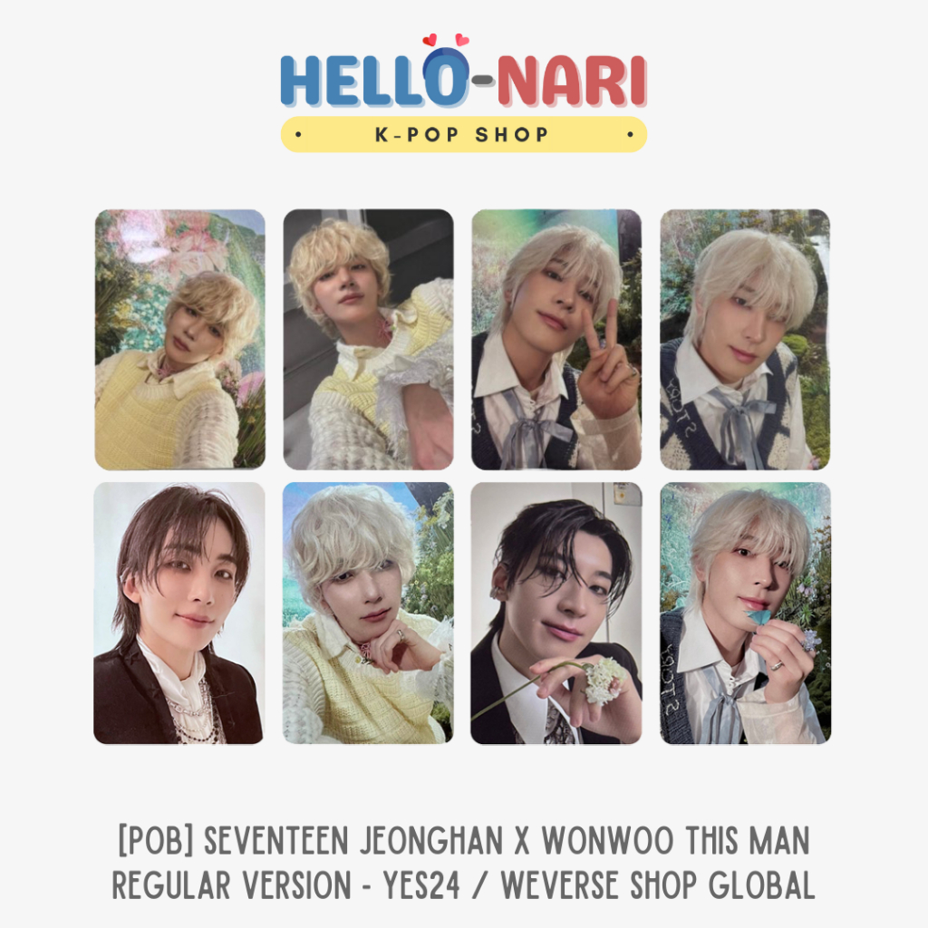 POB] SEVENTEEN JEONGHAN X WONWOO THIS MAN Standard Version - YES24