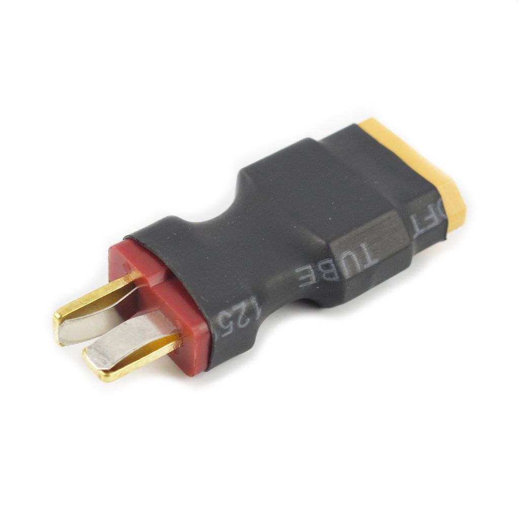 T - Plug Male to XT60 Female Adapter For RC LiPo Battery Plug Connector ...