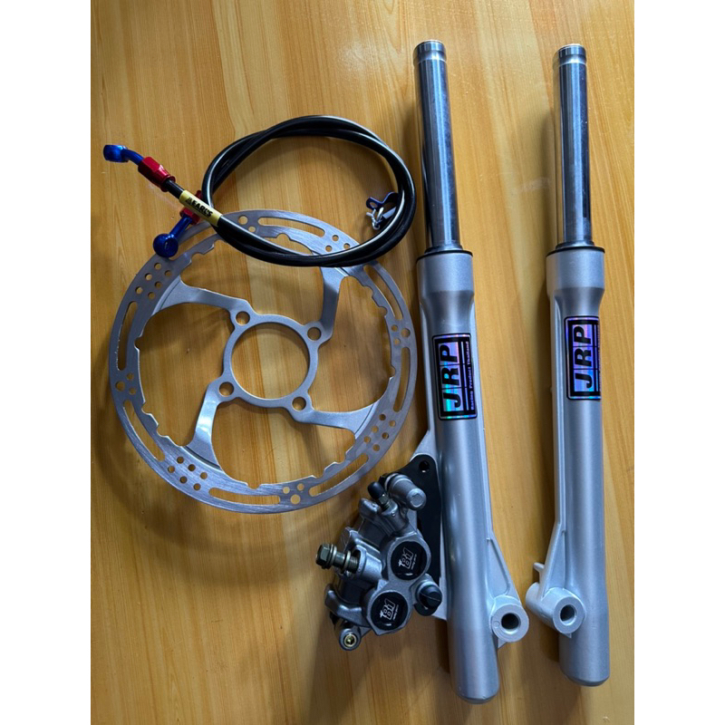 WAVE100,125 LIGHTEN FRONT SHOCK ASSY TELESCOPIC WITH FREE HOLOGRAPHIC ...