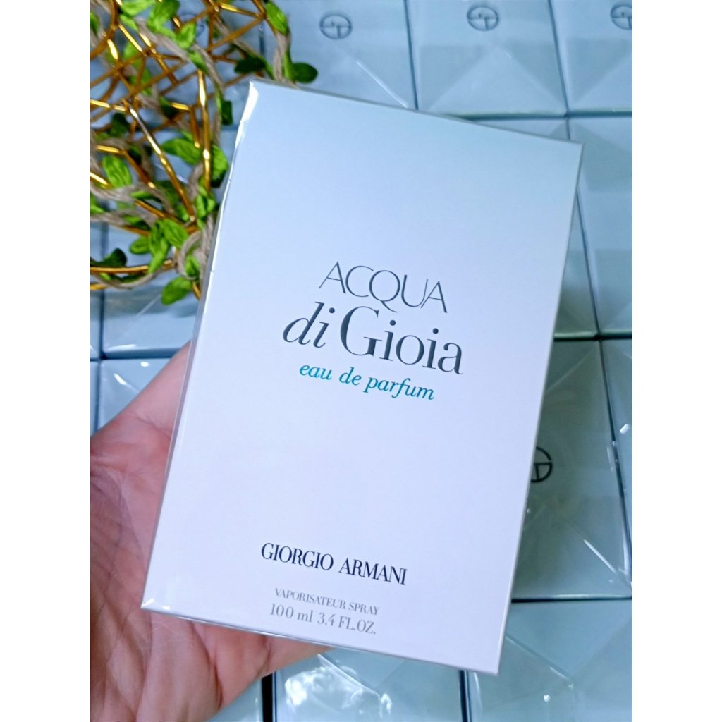 Armani Acqua di Gioia 100ml Edp Shopee Philippines