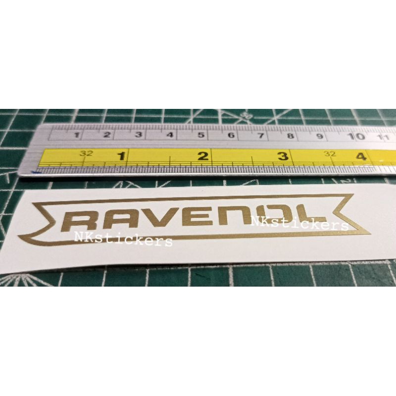 Ravenol 2pcs. Waterproof Sticker | Shopee Philippines