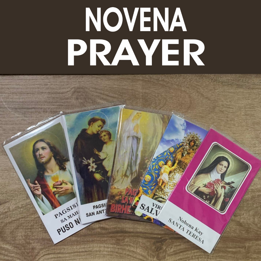 Novena Nobena English Tagalog Catholic Prayer Booklet | Shopee Philippines