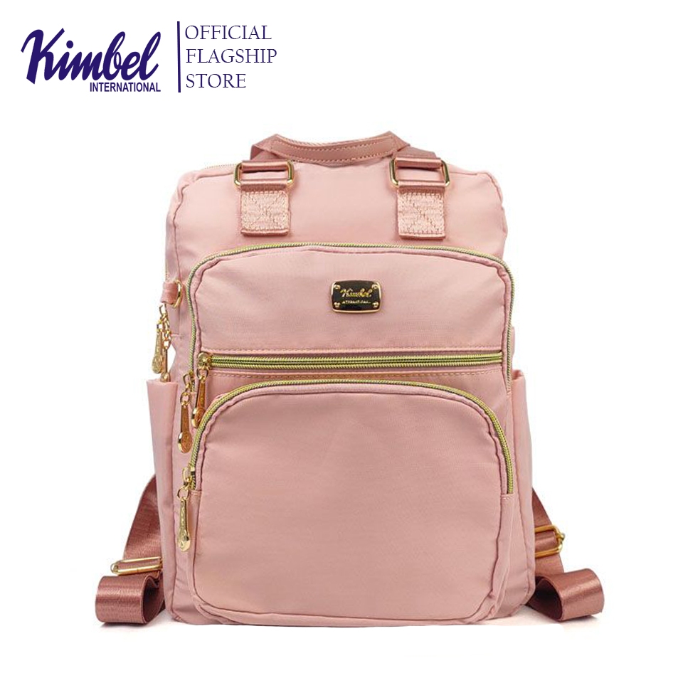 KIMBEL Backpack HGZB6532 Medium Size Satin | Shopee Philippines