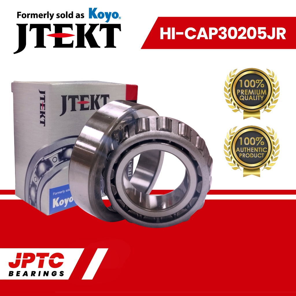 KOYO/JTEKT HI-CAP30205JR Tapered Roller Bearing | Shopee Philippines