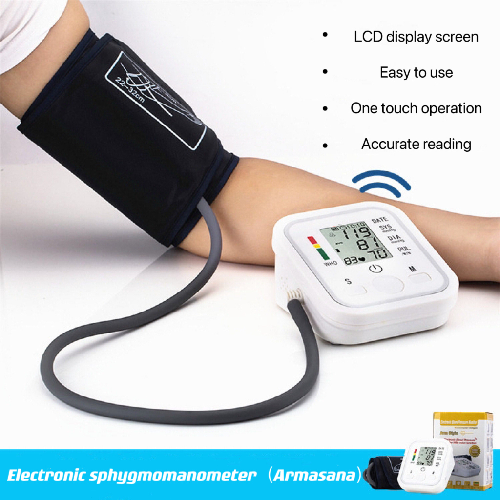 Electronic sphygmomanometer home precision blood pressure monitor ...