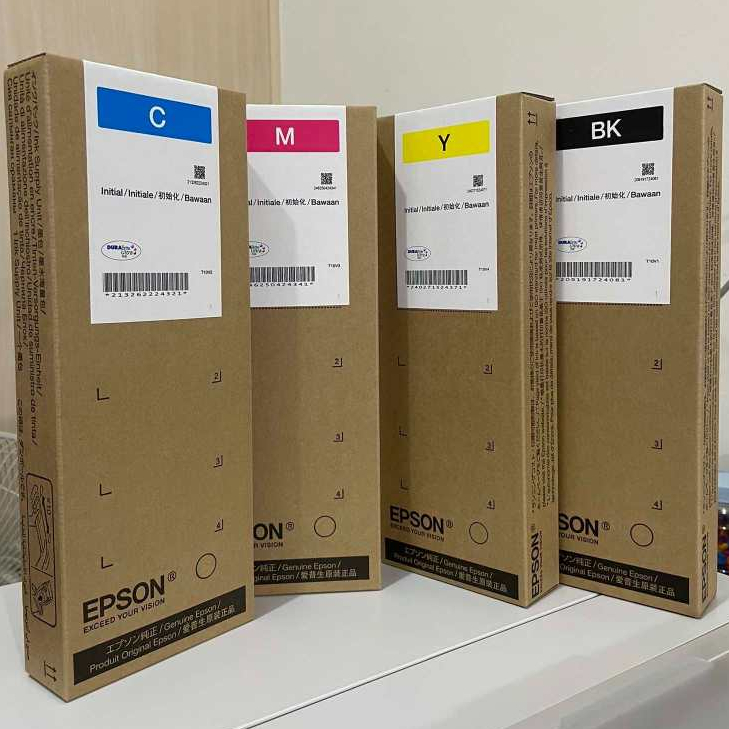 Epson WF-C5390 & WF-C5890 Initial ink CMYK | Shopee Philippines