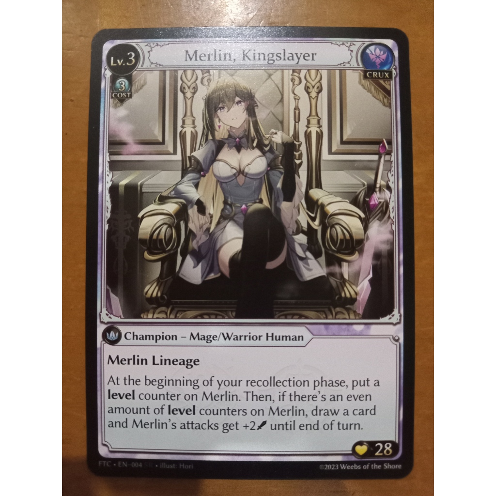 Merlin, Kingslayer (B) (CSR) - Fractured Crown - Grand