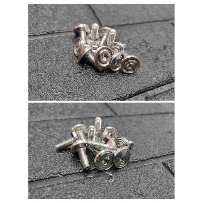 CNC DISC BOLT ADV160 CLICK 6X15mm (SOLD PER PIECE) | Shopee Philippines
