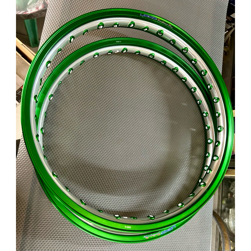 Yoko RIM Professional 2-tone Green 1.40x17/1.40x17. Thailand made ...