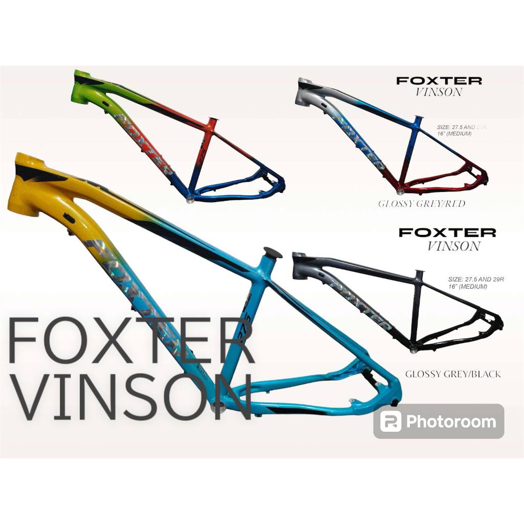 FOXTER VINSON FRAME 27.5 and 29R MEDIUM | Shopee Philippines