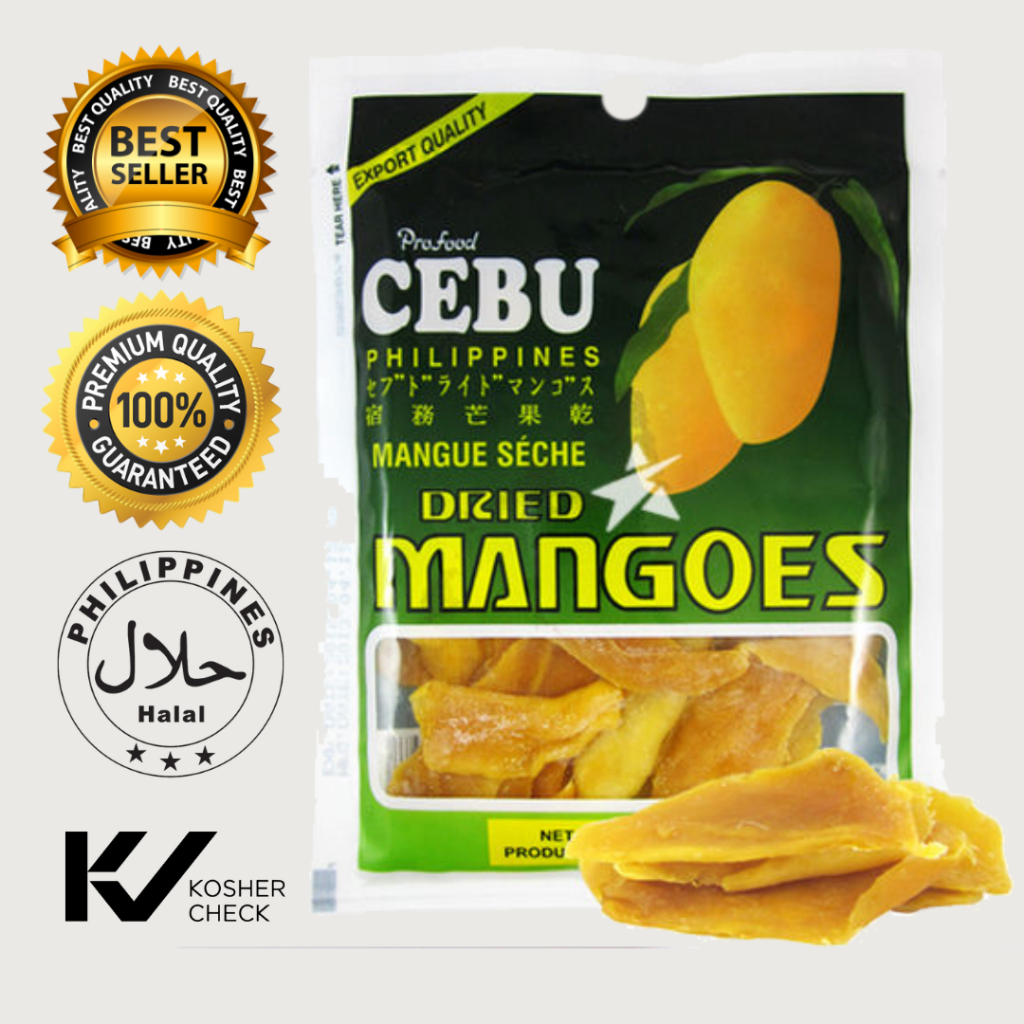 Profood Cebu Brand Dried Mango 100g And 200g Shopee Philippines