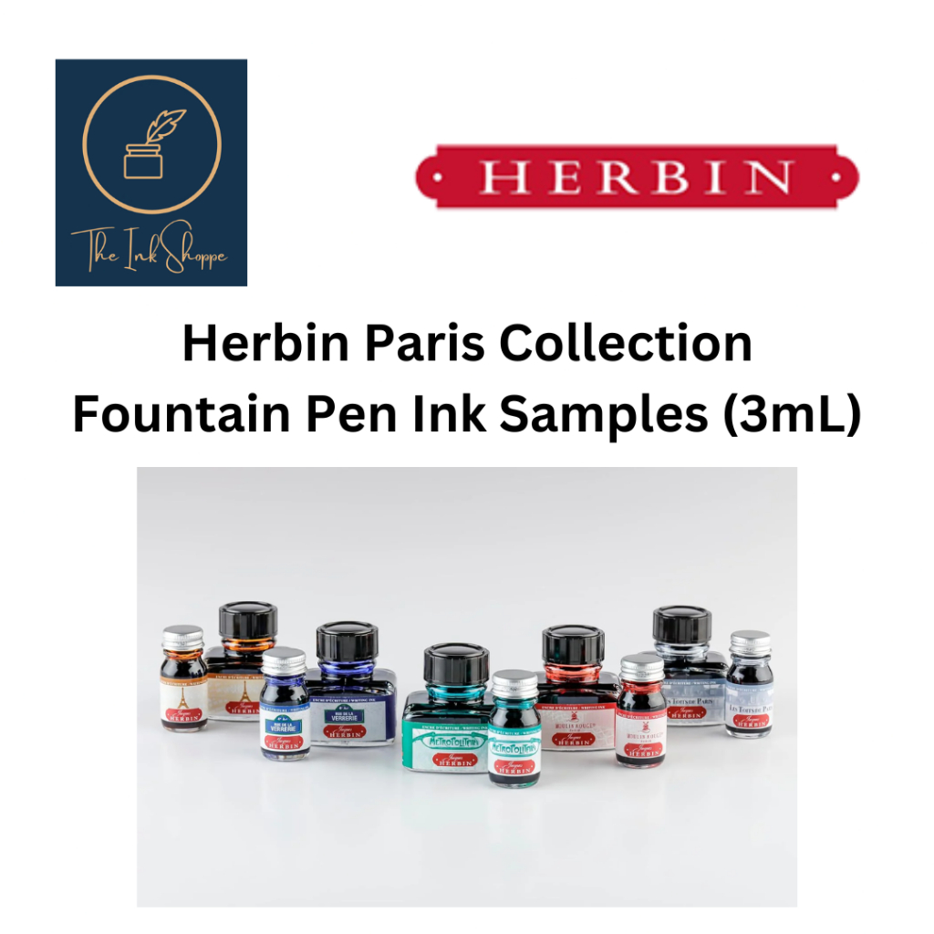 J. Herbin Paris Collection Fountain Pen Ink Sample (3mL) | Shopee ...