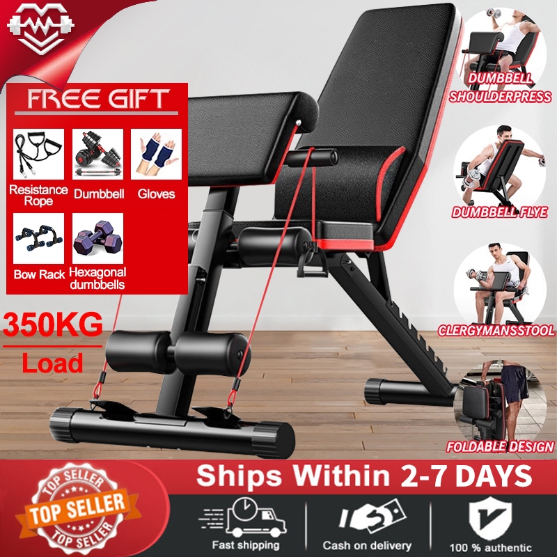 Bench Gym Equipment For Delivery Dumbbell Bench Folding Sit-up