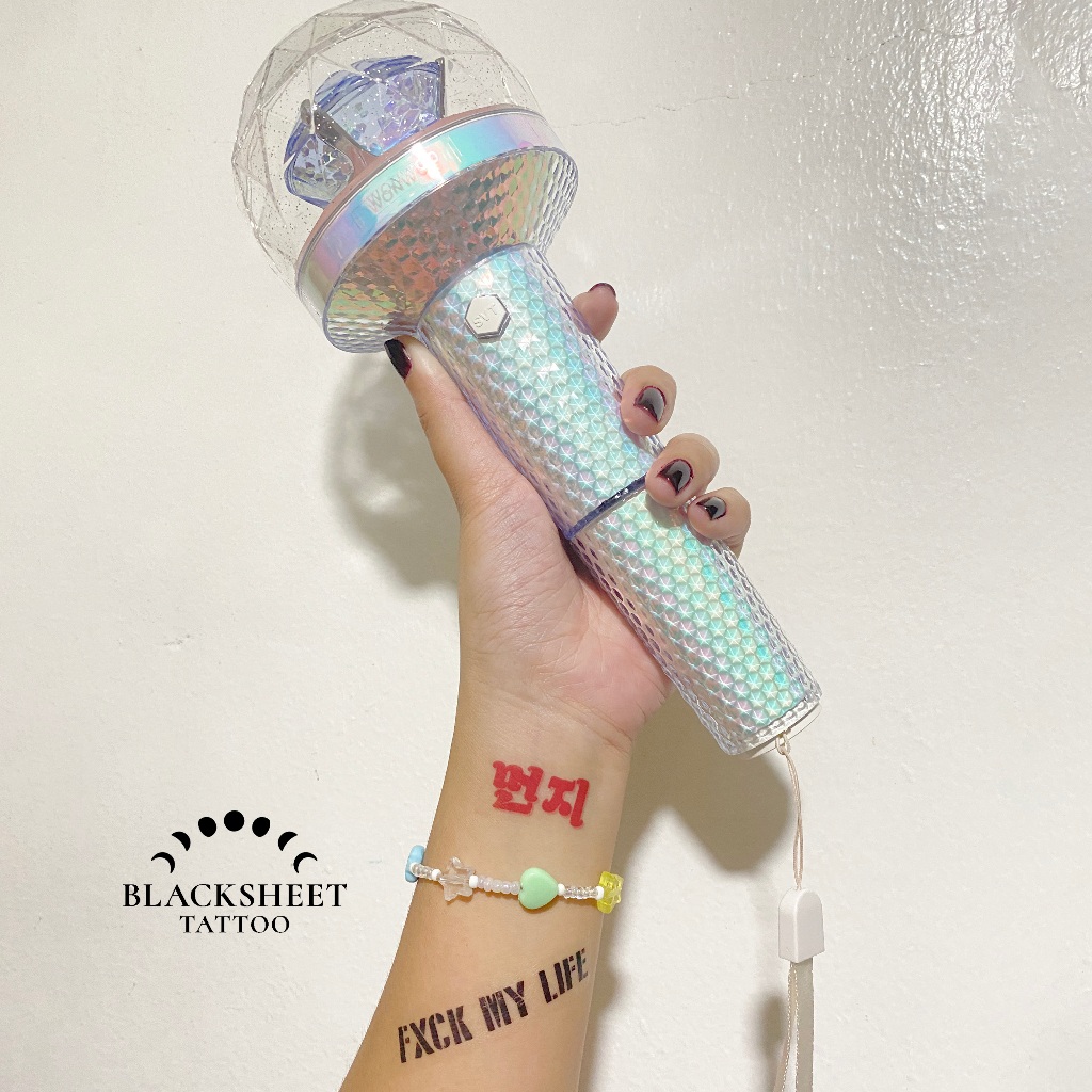 SEVENTEEN FML INSPIRED TEMPORARY TATTOO STICKER SET | Shopee Philippines