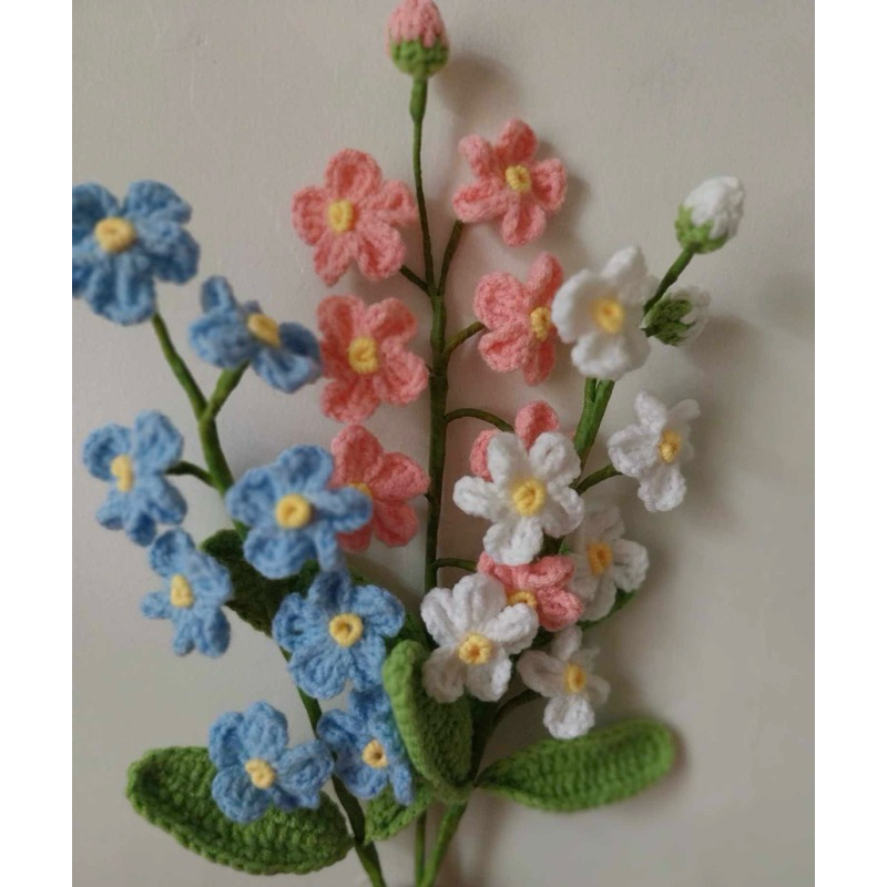 Small Flower Bouquet Crochet Shopee Philippines