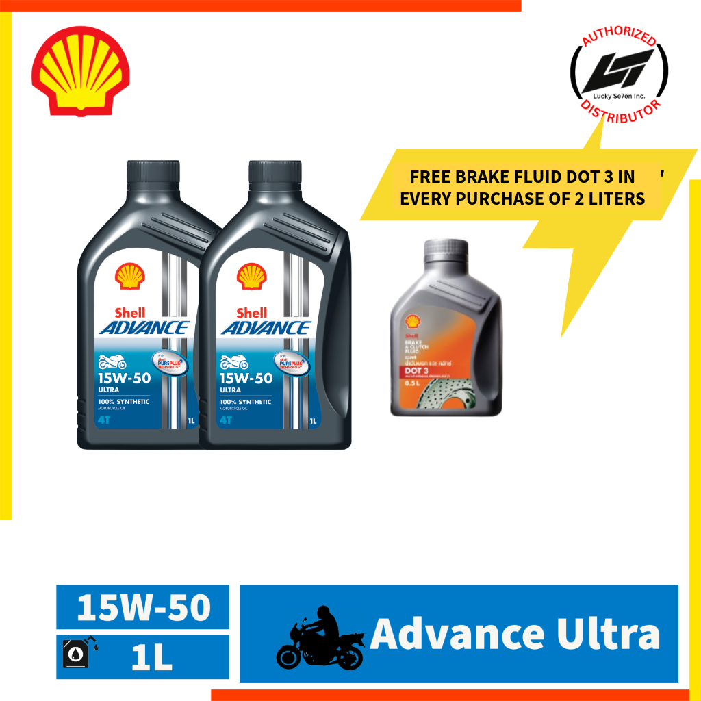 Shell Advance Ultra 15W-50 1L | Shopee Philippines