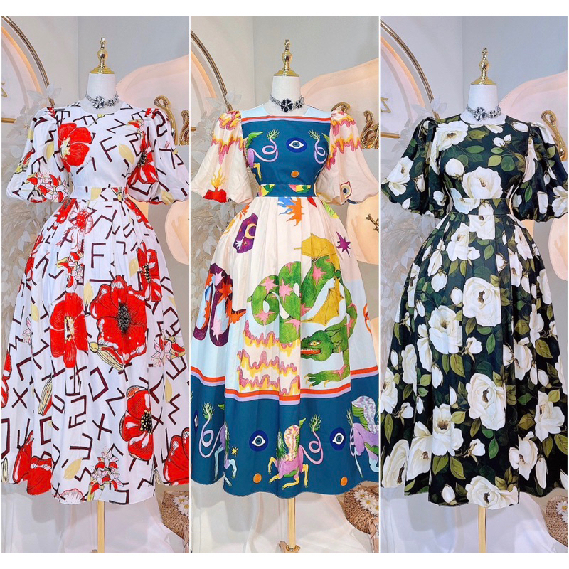 Maxi Padded Vietnam Dress | Shopee Philippines