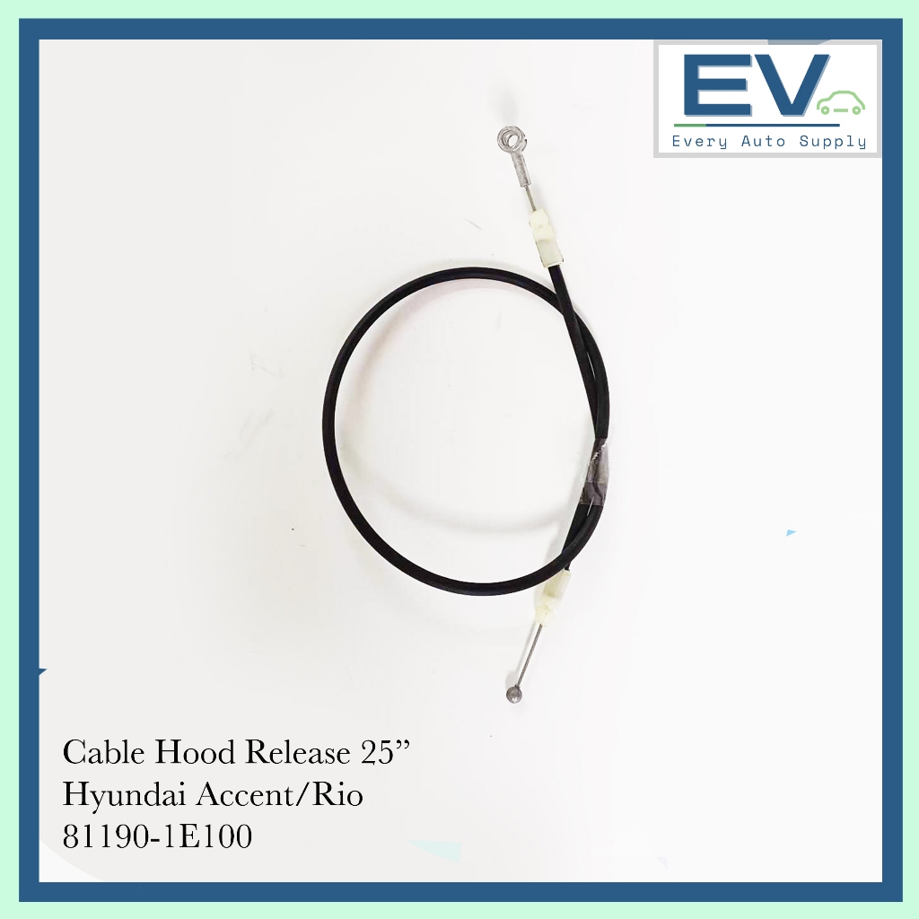 Cable Hood Release Hyundai Accent Y2008-2010 25inches 81190-1E100 ...