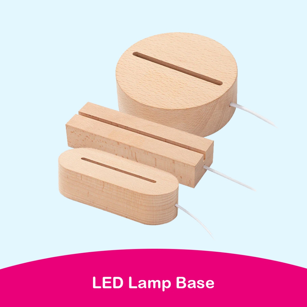 LED Lamp Base (Round, Oval, Rectangle) | Shopee Philippines