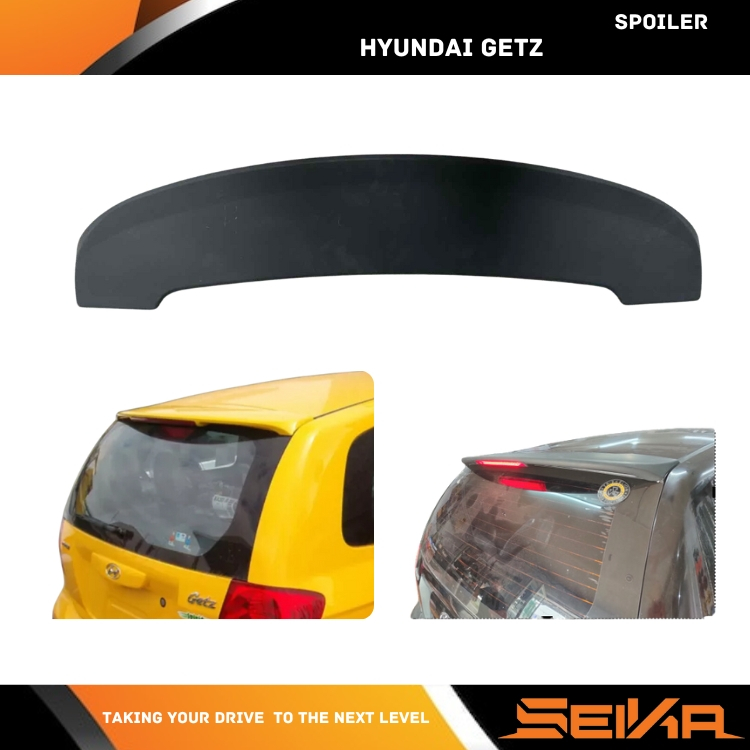Hyundai Getz Rear Wing Spoiler For Hyundai Getz (Matte Black Finish) Shopee Philippines