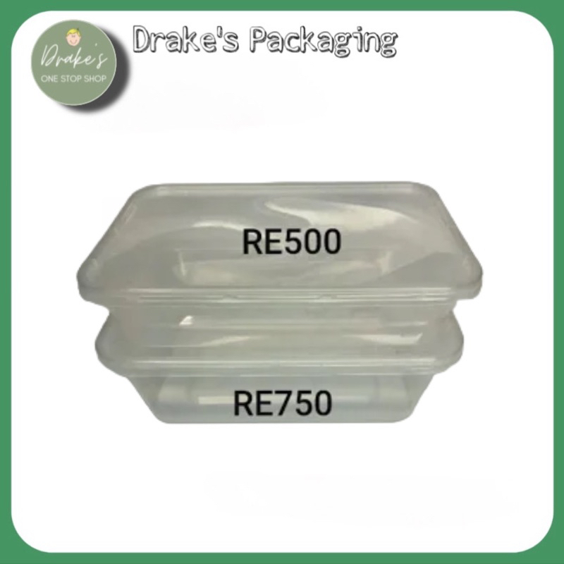 Microwaveable Plastic Re500 & RE750 disposable Transparent Plastic ...