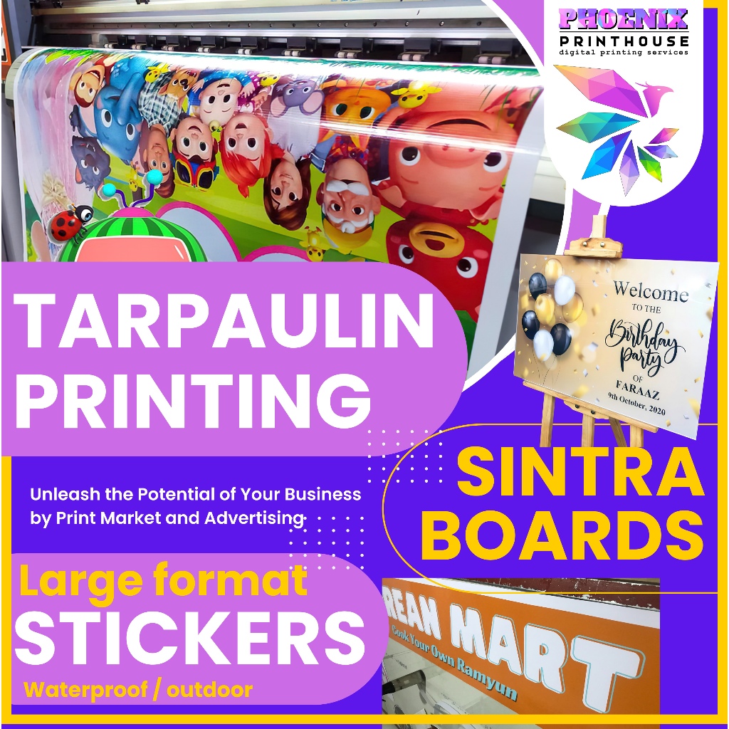 Tarpaulin Printing | Banner Printing per Square foot | Shopee Philippines