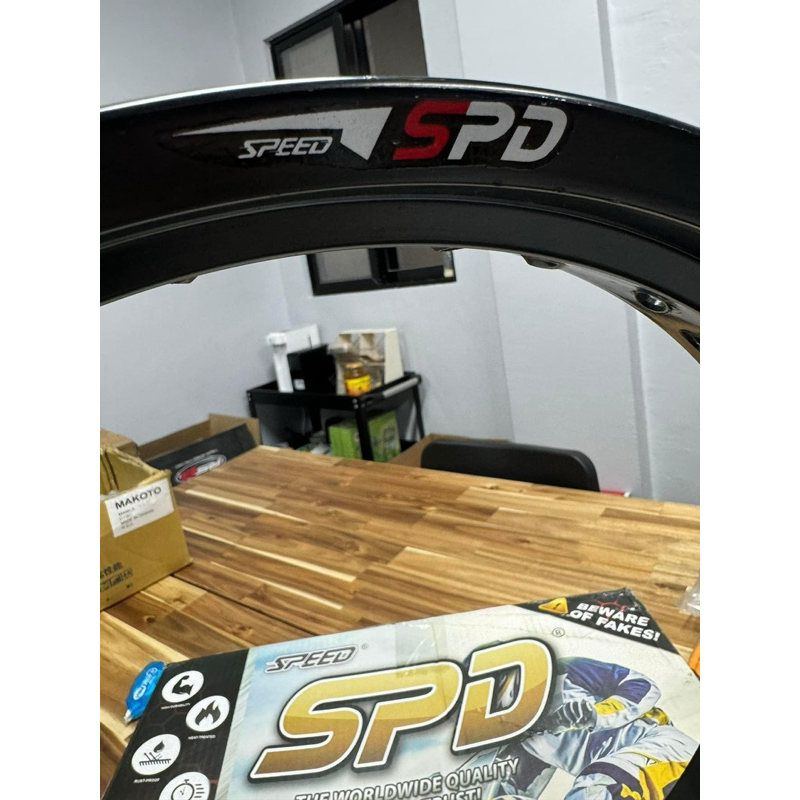 SPD RIM ALLOY 17 Black 185x17 215x17 250x17 350x17 | Shopee Philippines