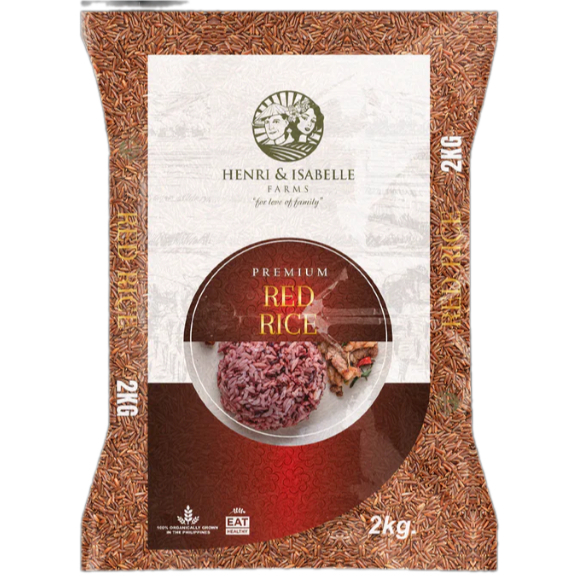 Henri & Isabelle Farms Premium Red Rice (2kg) | Shopee Philippines